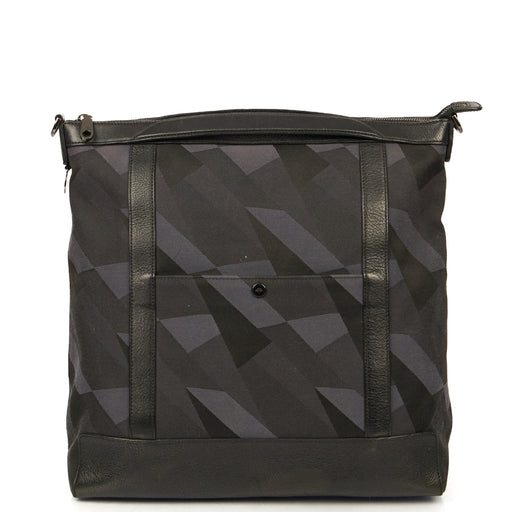 Picture of Mulberry Multitasker Camo Canvas Holdall in Blue, Fabric