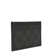 Picture of Gucci Card Holder Card Holder in Night Courrier GG Supreme, Leather