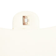 Picture of Chanel Shoulder Bag Classic - Maxi in White, Caviar Leather