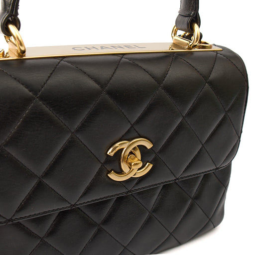 Picture of Chanel Tote Trendy CC in Black, Lambskin Leather