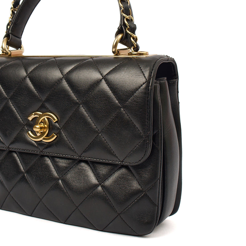 Picture of Chanel Tote Trendy CC in Black, Lambskin Leather
