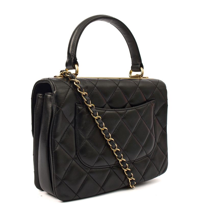 Picture of Chanel Tote Trendy CC in Black, Lambskin Leather