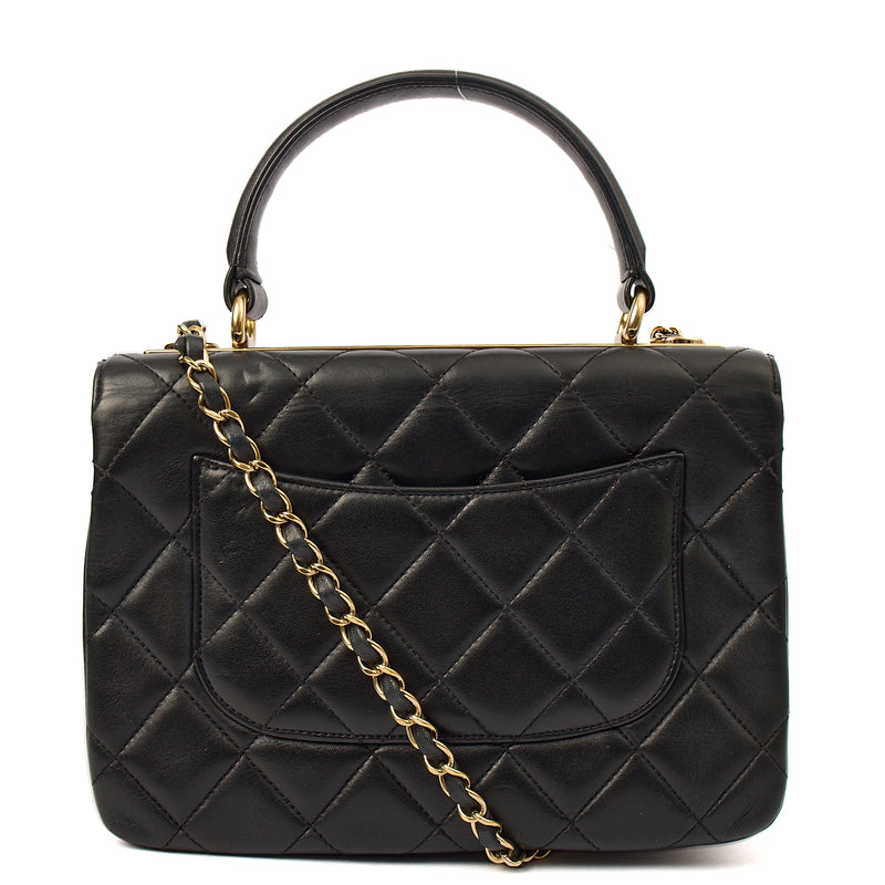 Picture of Chanel Tote Trendy CC in Black, Lambskin Leather