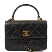 Picture of Chanel Tote Trendy CC in Black, Lambskin Leather