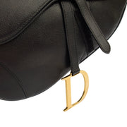 Picture of Christian Dior Shoulder Bag Saddle Bag in Black, Leather