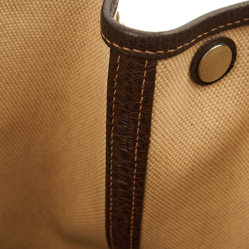 Picture of Hermes Tote Garden Tote 30 in Brown, Canvas