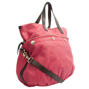 Picture of Mulberry Cross Body Mitzy Hobo in Pink, Calfskin Leather