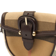 Picture of Burberry Cross Body Crossbody in Brown, Fabric