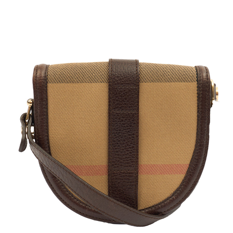 Picture of Burberry Cross Body Crossbody in Brown, Fabric