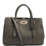 Picture of Mulberry Tote Bayswater Double Zip Tote in Pavement Grey, Leather
