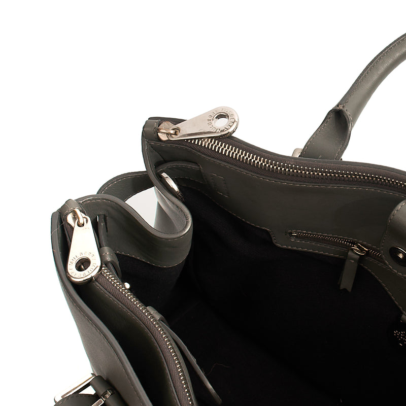 Picture of Mulberry Tote Bayswater Double Zip Tote in Pavement Grey, Leather