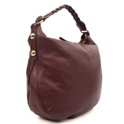Picture of Mulberry Tote Daria Hobo in Purple, Calfskin Leather