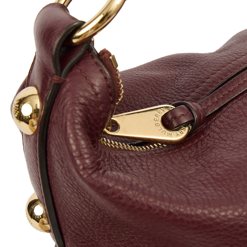 Picture of Mulberry Tote Daria Hobo in Purple, Calfskin Leather