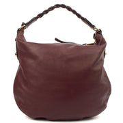 Picture of Mulberry Tote Daria Hobo in Purple, Calfskin Leather