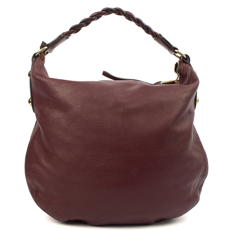 Picture of Mulberry Tote Daria Hobo in Purple, Calfskin Leather