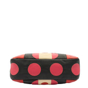 Picture of Valentino Cross Body Garavani Carmen Polka Dot Camera Bag in Red, Leather