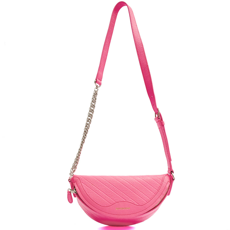 Picture of Balenciaga Cross Body Belt Bag in Pink, Veau (Calfskin)
