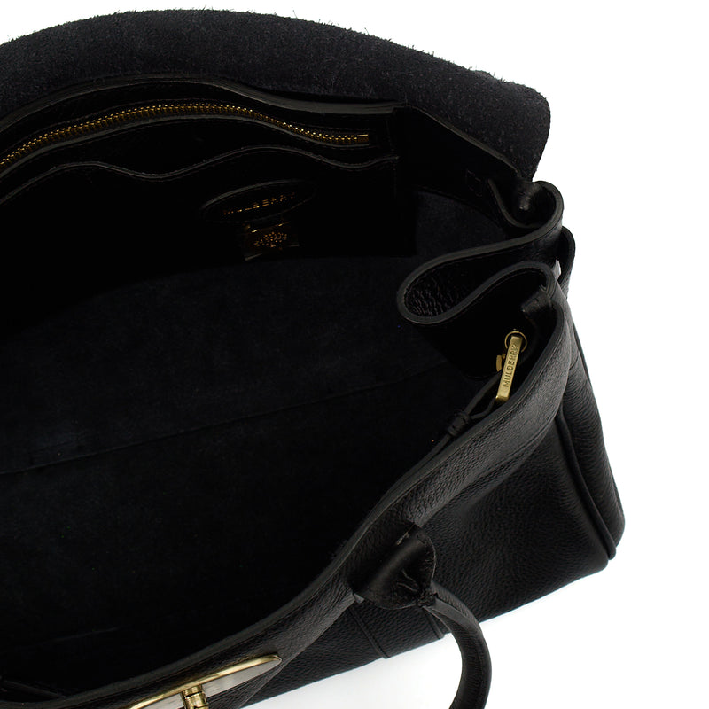 Picture of Mulberry Tote Bayswater Heritage in Black, Calfskin Leather