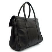 Picture of Mulberry Tote Bayswater Heritage in Black, Calfskin Leather