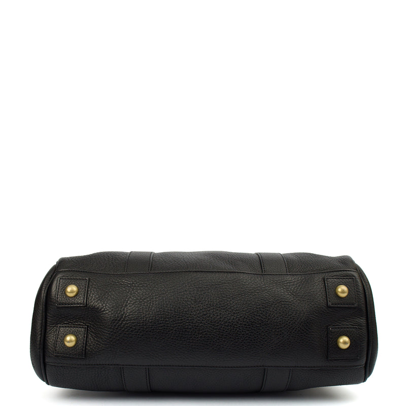 Picture of Mulberry Tote Bayswater Heritage in Black, Calfskin Leather