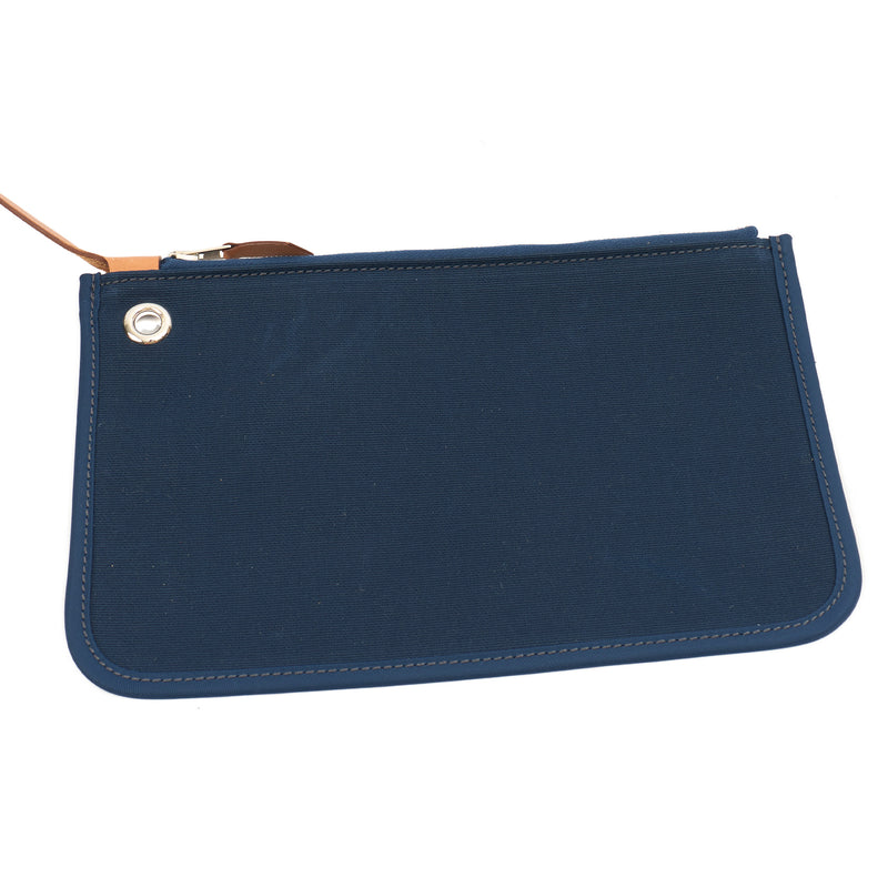 Picture of Hermes Tote Herbag Zip 31 in Bleu Électrique, Canvas