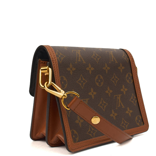 Picture of Louis Vuitton Cross Body Dauphine MM Bag in Reverse Monogram, Canvas