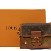 Picture of Louis Vuitton Cross Body Dauphine MM Bag in Reverse Monogram, Canvas