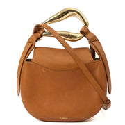 Picture of Chloe Cross Body Camel Kiss - Small in Brown, Leather