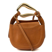 Picture of Chloe Cross Body Camel Kiss - Small in Brown, Leather