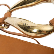 Picture of Chloe Cross Body Camel Kiss - Small in Brown, Leather