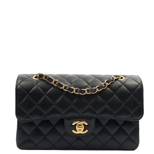 Picture of Chanel Cross Body Classic Double Flap - Small in Black, Caviar Leather