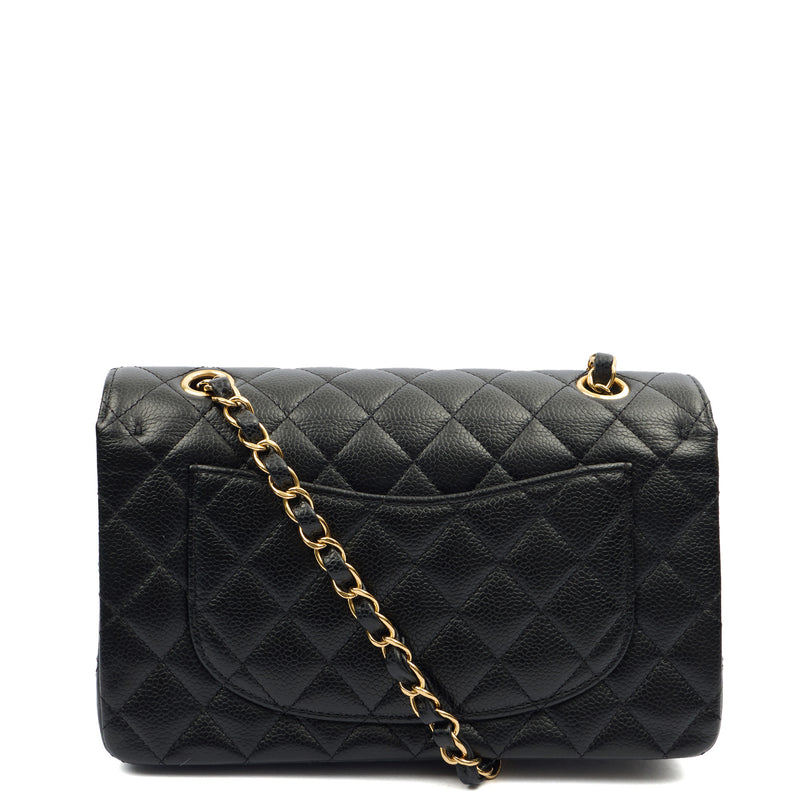 Picture of Chanel Cross Body Classic Double Flap - Small in Black, Caviar Leather