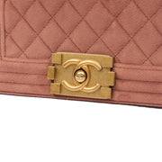 Picture of Chanel Shoulder Bag Boy - Small in Pink, Suede