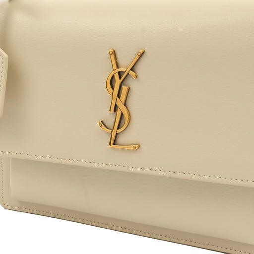 Picture of Saint Laurent Cross Body Sunset - Medium in Neutral, Leather