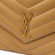 Picture of Saint Laurent Shoulder Bag Lou Lou - Medium in Neutral, Leather