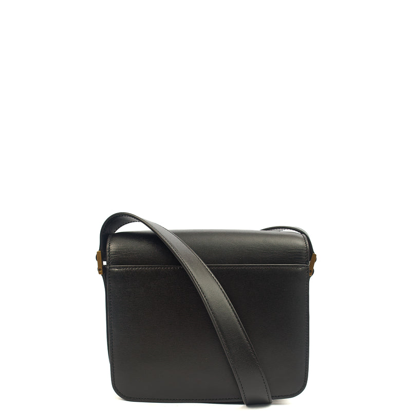 Picture of Saint Laurent Shoulder Bag LE 61 in Black, Calfskin Leather