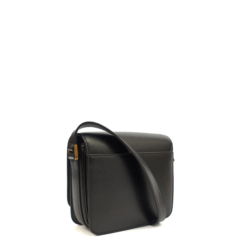 Picture of Saint Laurent Shoulder Bag LE 61 in Black, Calfskin Leather