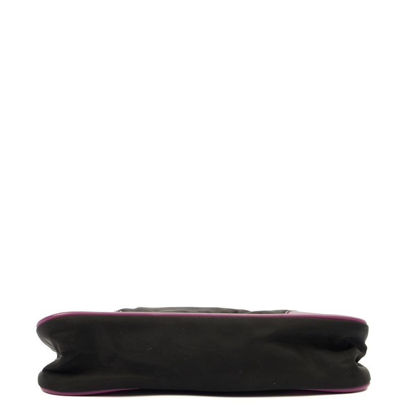 Picture of Prada Mini Bag Nylon Pochette in Black, Denim