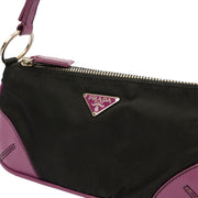 Picture of Prada Mini Bag Nylon Pochette in Black, Denim