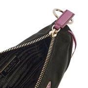 Picture of Prada Mini Bag Nylon Pochette in Black, Denim
