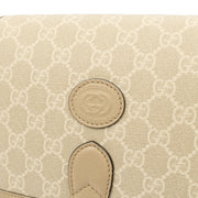Picture of Gucci Cross Body Interlocking GG Shoulder Bag - Small in Neutral, Leather