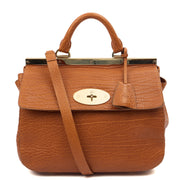 Picture of Mulberry Top Handle Suffolk - Large  in Ginger, Leather