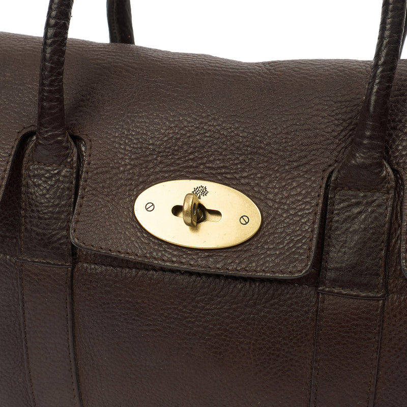 Picture of Mulberry Tote Bayswater- Small in Brown, Calfskin Leather