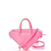 Picture of Balenciaga Top Handle Triangle Duffle S  in Pink, Leather