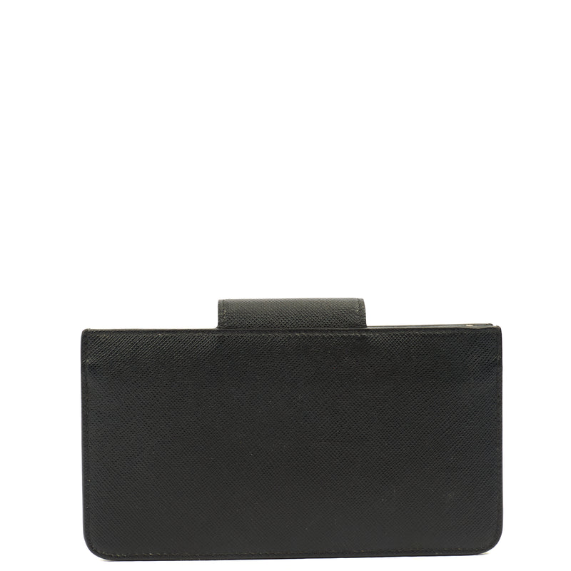 Picture of Prada Wallet Wallet in Black, Leather