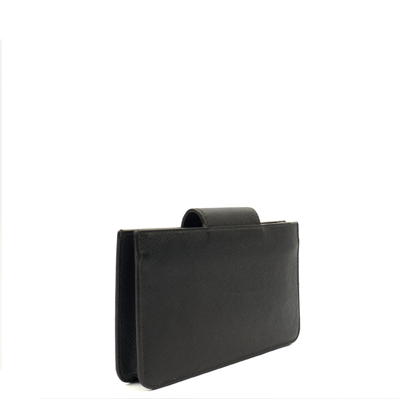 Picture of Prada Wallet Wallet in Black, Leather