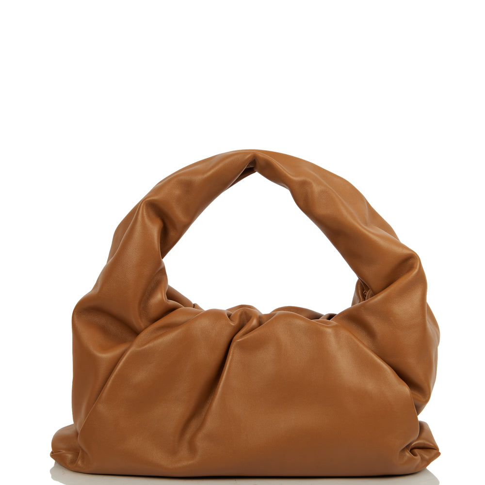 Bottega Veneta Shoulder Bag Shoulder Pouch in Brown, Leather | The