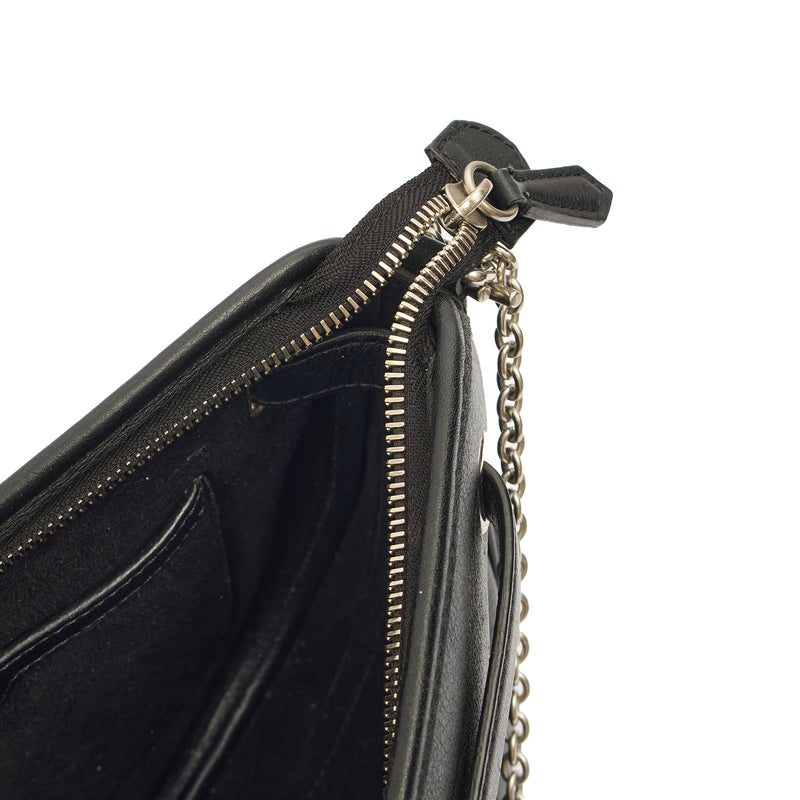 Picture of Mulberry Cross Body Brockwell in Black, Leather