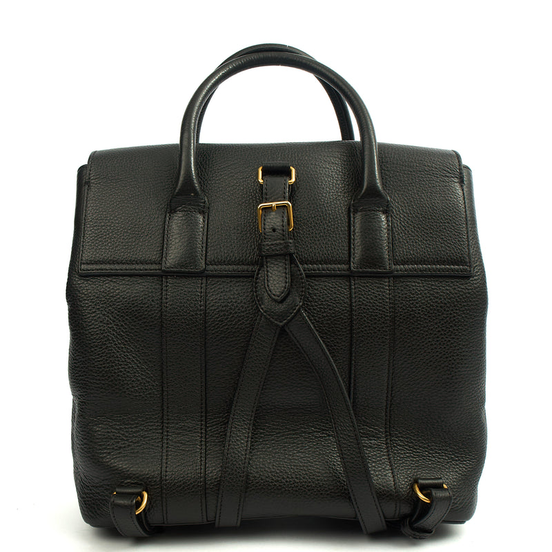 Picture of Mulberry Backpack Bayswater Backpack in Black, Leather