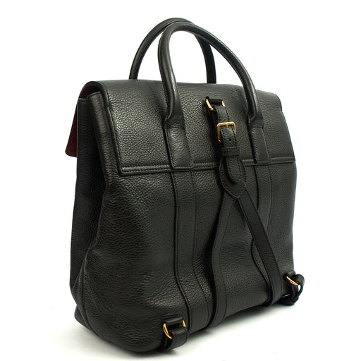 Picture of Mulberry Backpack Bayswater Backpack in Black, Leather